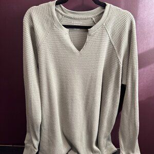 Worn Once Sage Green Aerie Long Sleeve